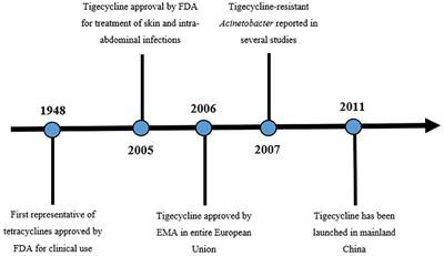 Molecular mechanisms of tigecycline-resistance among Enterobacterales